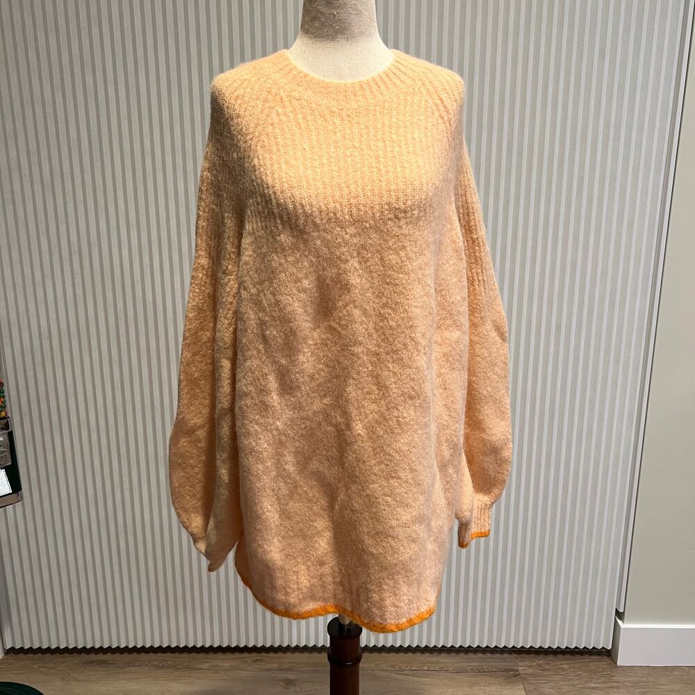 EVERLANE Women's The SuperFuzz Alpaca Oversized Crew Size M - Picture 1 of 6